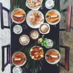 Sri Lanka Hiriketiya Breakfast on Beach